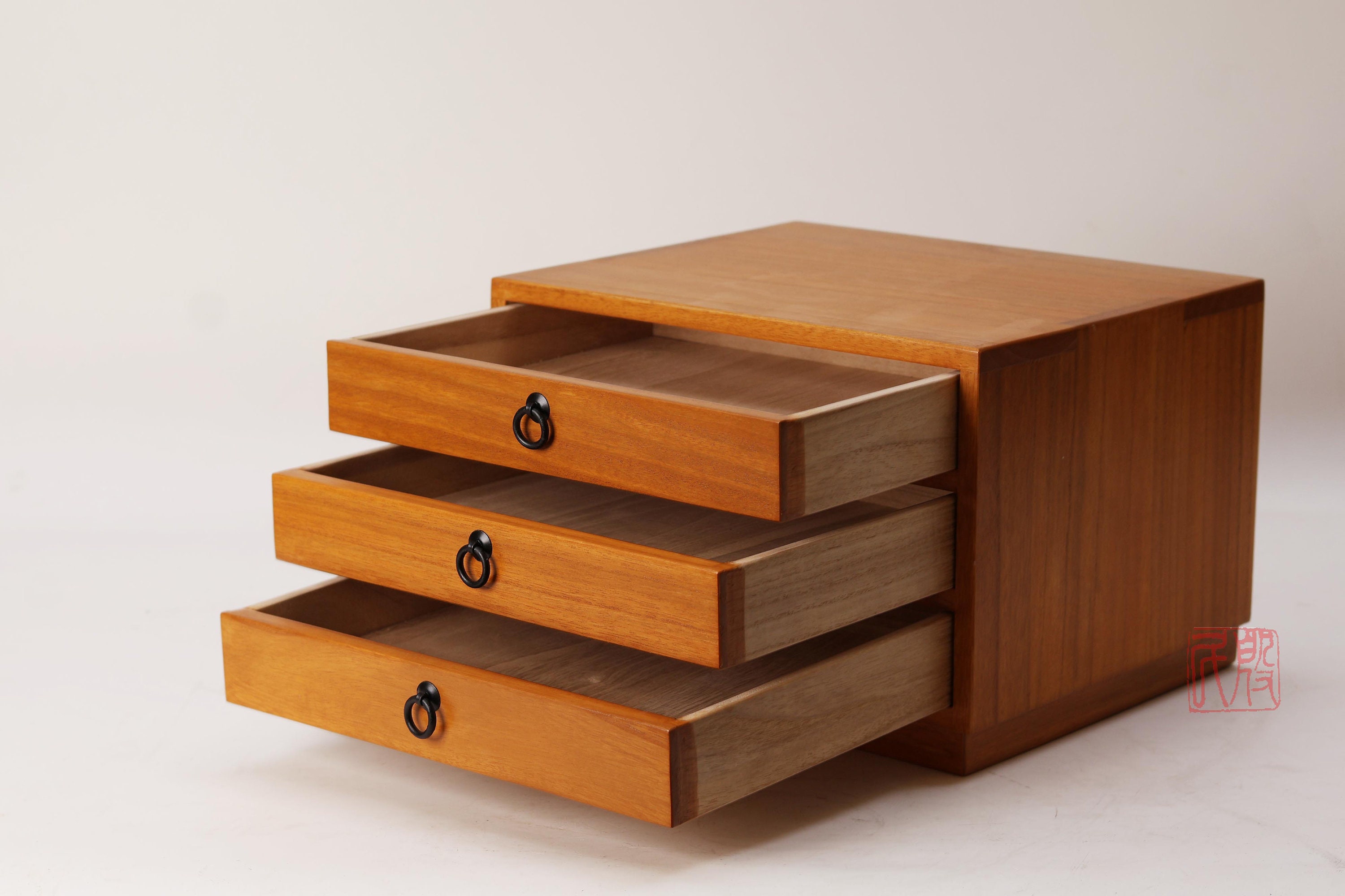 Japanese Style Jewelry Box, Hand Made With Solid Kiri Wood. (KB11) - Etsy