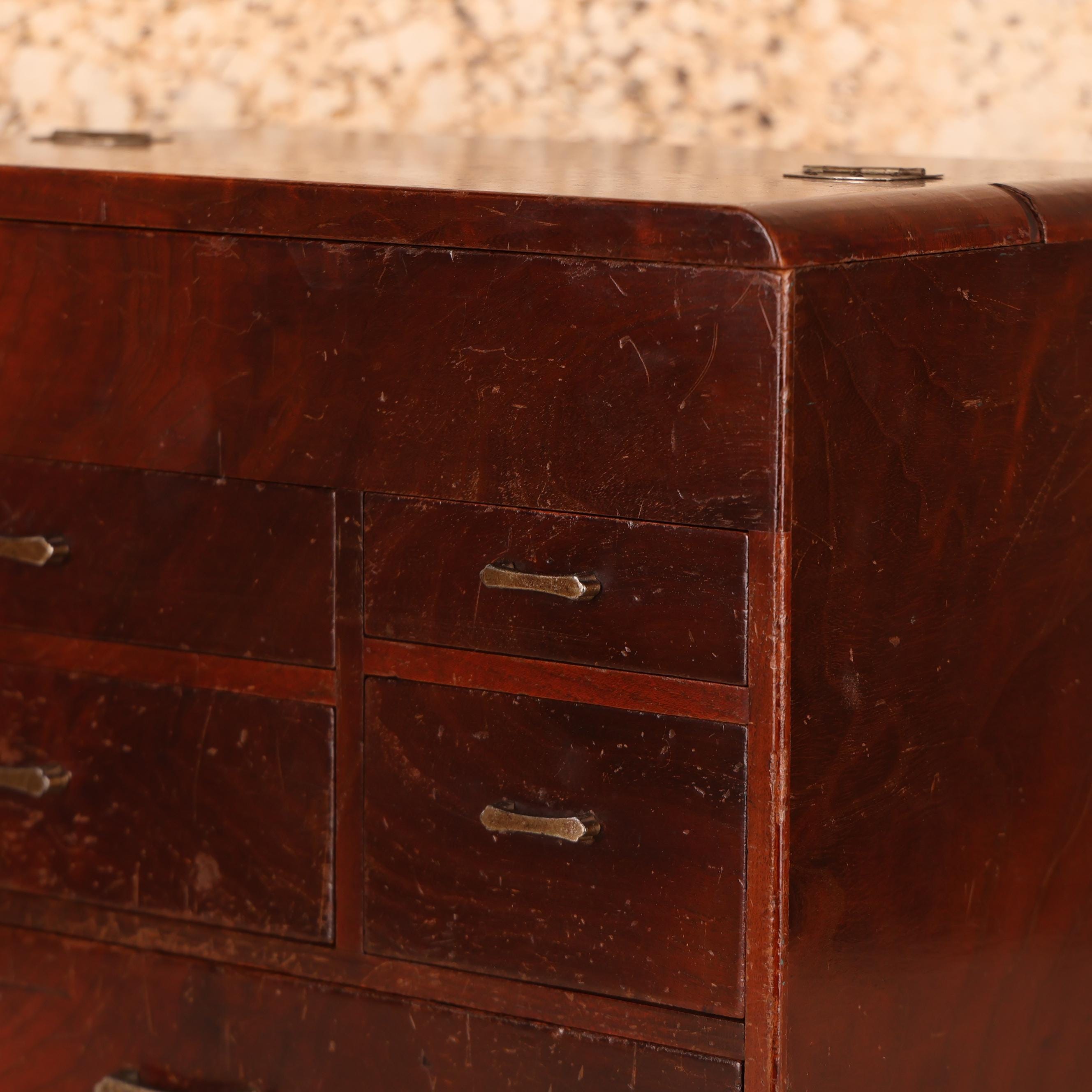 Vintage Japanese Sewing Box - 1940s Showa Era (25D-359-1) - Etsy