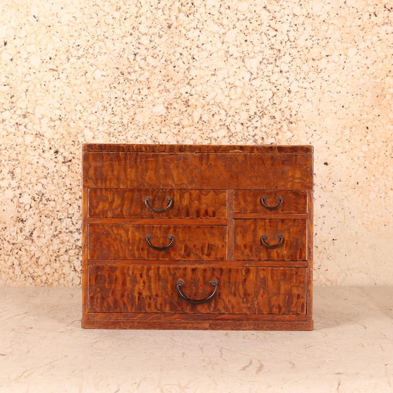 Vintage Japanese Sewing Box - 1930s Showa Era (25D-342)