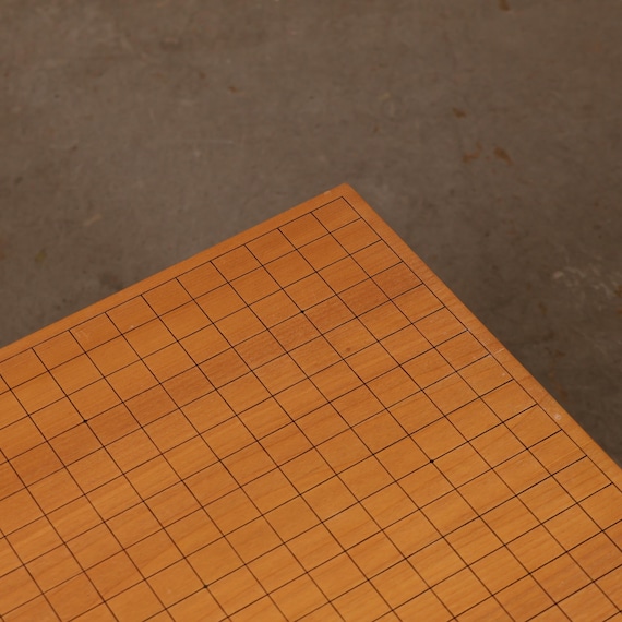 Vintage Japanese Go Board, Kaya Wood, 1966 - 1989 (late Showa
