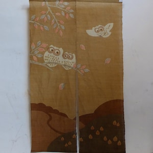 traditional cotton noren, door way curtain. (WE08-47) 35&quot;W x 59&quot;L
