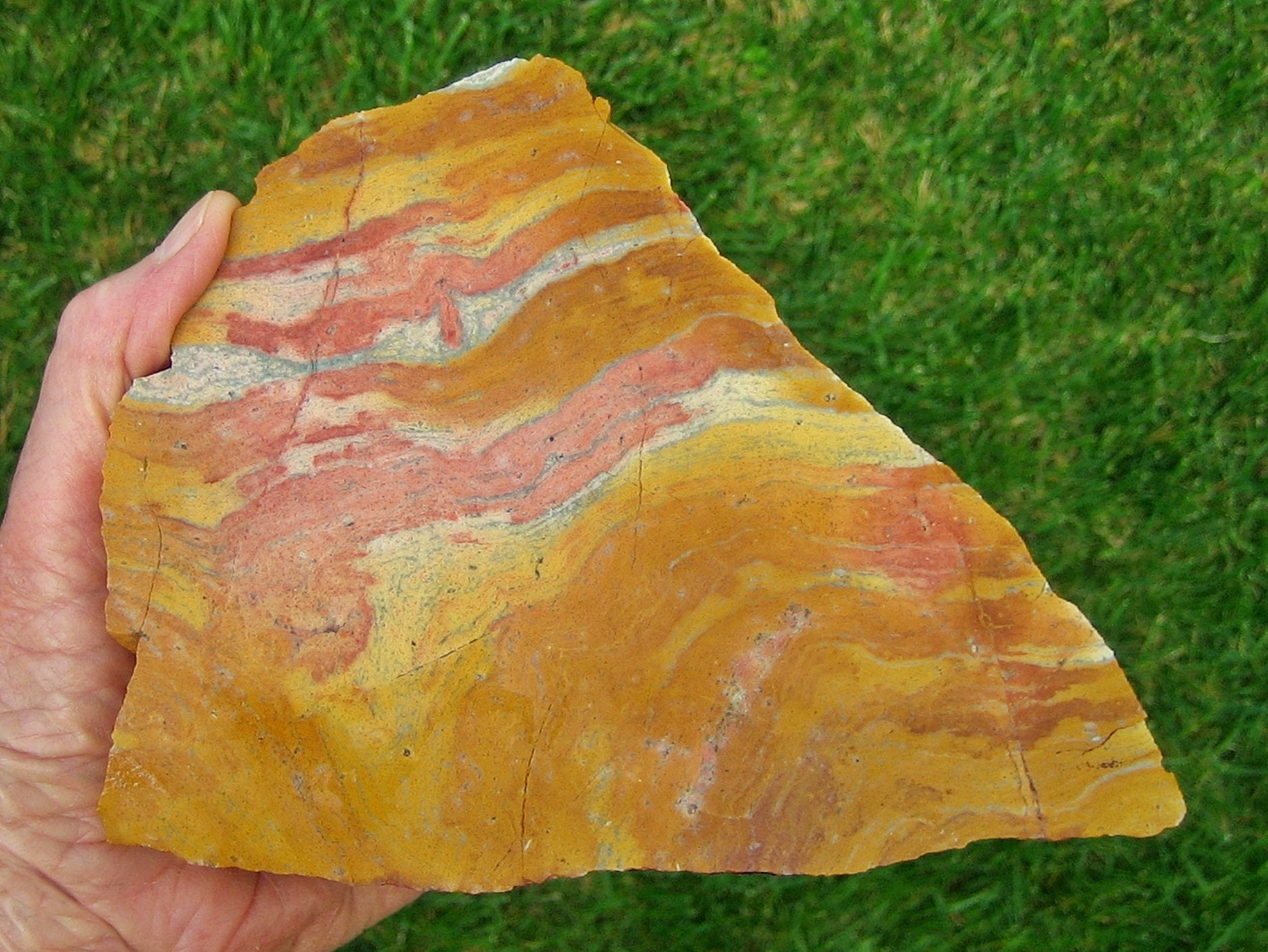 Banded Rhyolite End Cut Rough Silver Queen Mine Mojave CA - Etsy