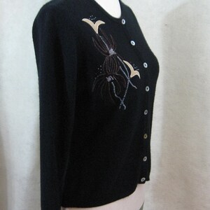 Free People Vintage Embellished Sweater with Applique Design Bild 5