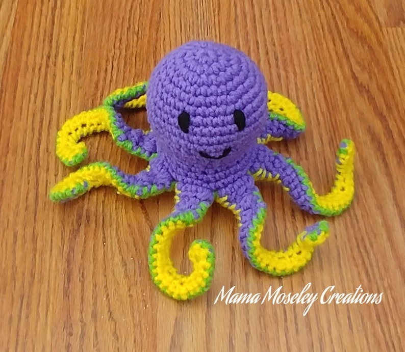 Octopus Family Crochet Pattern image 7