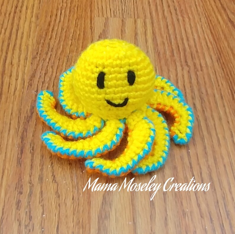 Octopus Family Crochet Pattern image 4