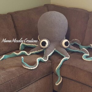 PDF Huge Octopus Crochet Pattern image 3