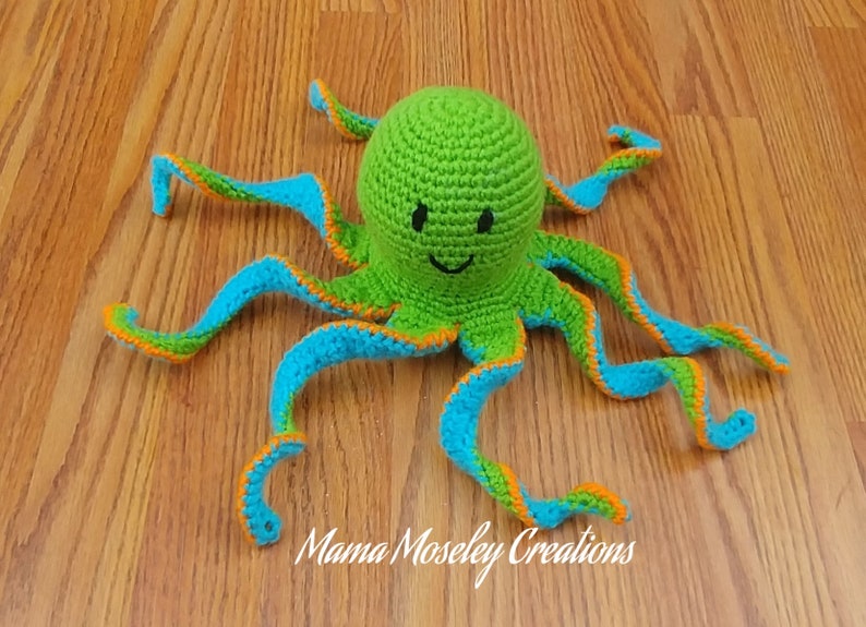 Octopus Family Crochet Pattern image 9