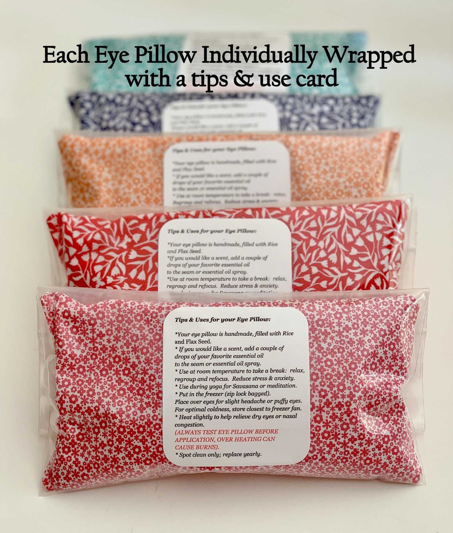 WHOLESALE PILLOWS 8 Eye Pillows Bulk Gifts Mixed Lot Etsy
