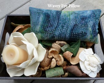 ON SALE, Aromatherapy Eye Pillow, Lavender, Free Crystal, Gifts under 20, Yoga Pillow, Meditation, Massages, InHer Inner Peace