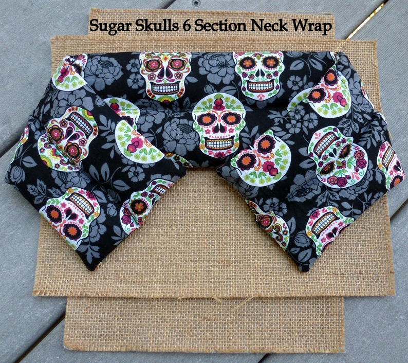 Neck Pillow Heating Pad Microwavable Hot Cold Therapy Wrap Etsy