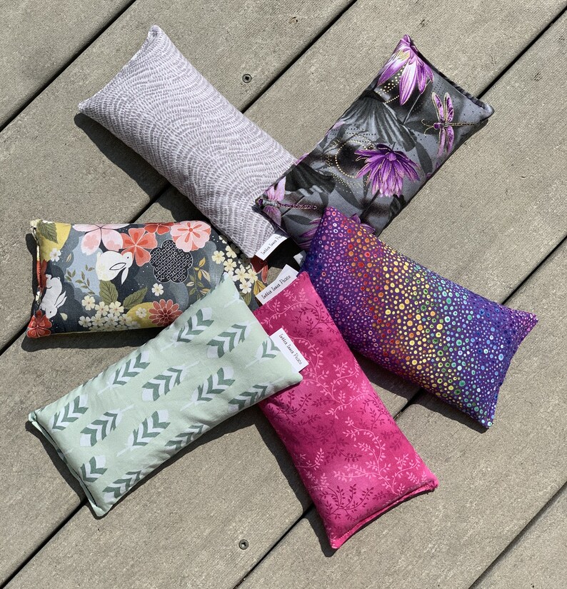 Weighted Eye Pillow Relaxation Eye Pillow Aromatherapy Etsy