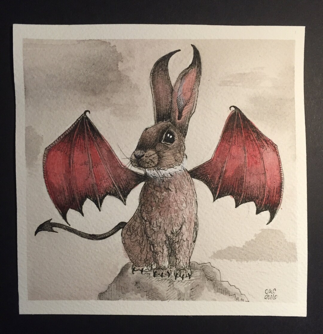 黒うさぎ Rabbit のミニぬいぐるみ 14.5cm バックチャーム