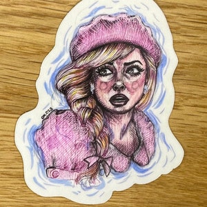 The Movie Sticker Vinyl 3x3 inches
