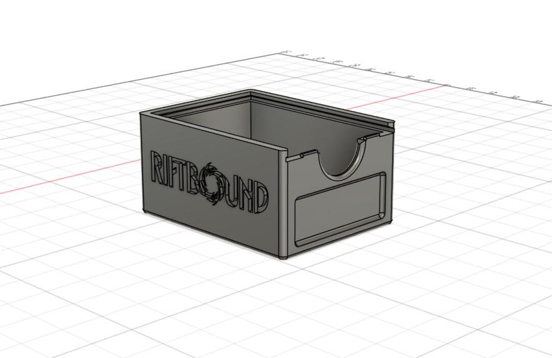 Unofficial Riftbound Lol Deck Box STL File: Toploader Display Lid, TCG ...
