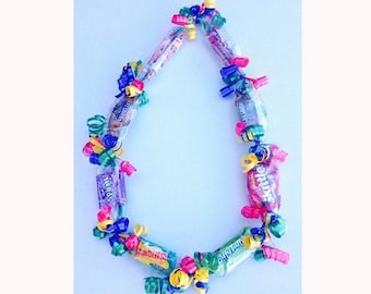 Candy Leis for Graduation,Graduation Gift,Graduation Party,High School Graduation,Kindergarten Graduation,Middle School,Candy Lei,school,Lei
