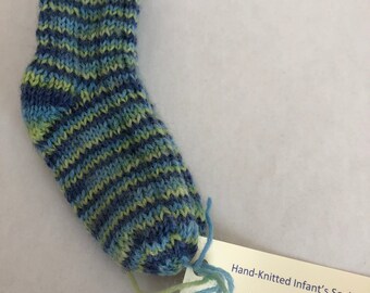 Hand Knit Infant's Socks (ISMG4)