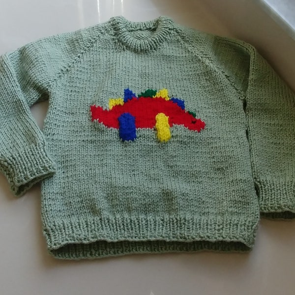 Dinosaur Sweater - Etsy