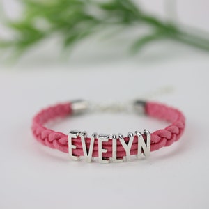 Custom name bracelet Personalized jewelry Gift for daughter Birthday gift Summer bracelet Custom name jewelry Girls br