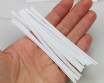 50 pcs Nose wire for face masks 3 mm wide Mask nose top bridge 10 cm 15 cm 20 cm long Molding strip wire Face masks DIY Shipping from Canada