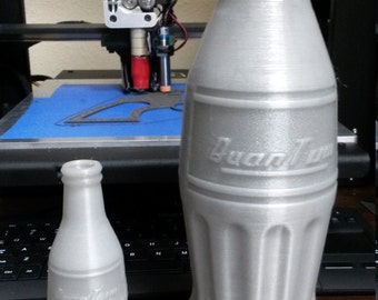 3D Printed Glow-in-the-Dark Wasteland Soda Bottle