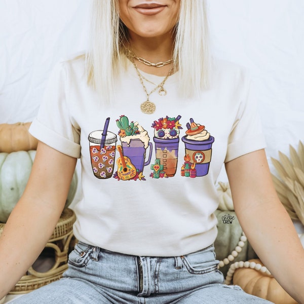 T-shirt Sans Manches El Día De Los Muertos (Jour Des Morts) - Taille L Marron Et Blanc, Crânes - Occasion Très Bon état