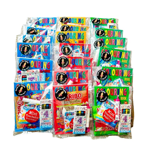Children's Pre Filled Party Bags/ Children Space Activity Goodie Party Bags