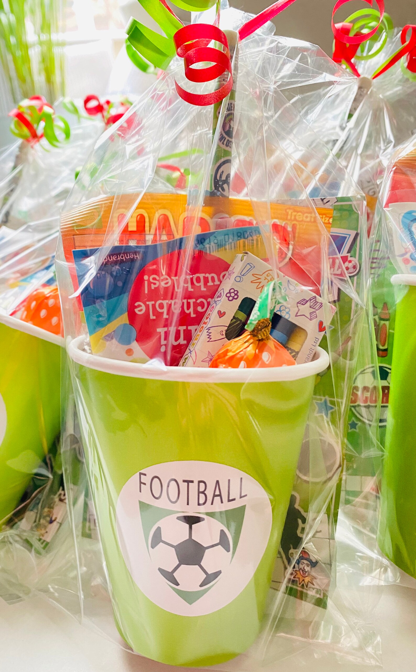 Children's Football Birthday Pre Filled Party Bags /unisex Etsy UK
