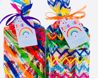 Party Favor Bags, 24PCS Boho Bags, 4X6\" Burlap Drawstring Treat Pouches...