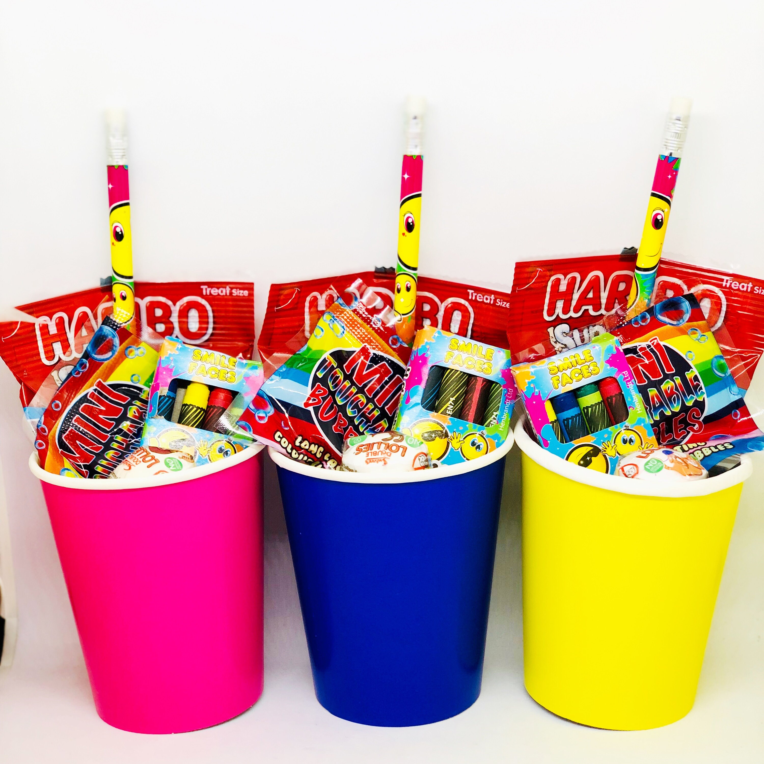 20 X Kid's Pre Filled Party Bags Kids Goodie Cups for Etsy UK