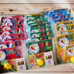 Kid's Pre Filled Party Bags/ Children's Ready Made Activity Party Bags