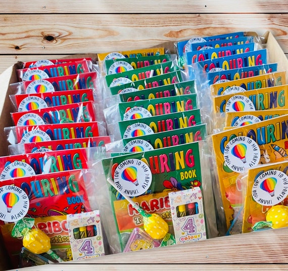 Childrens Pre Filled Unisex Party Bags, Kids Birthday, Wedding Favors,  Rewards