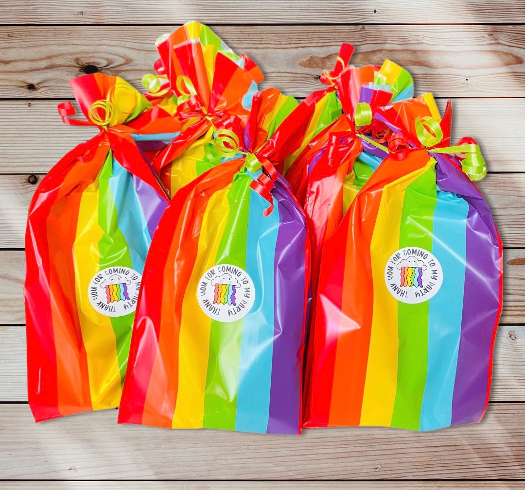 10pk Prefilled Party Bags Unisex Mixed Colours Filled Party Etsy UK