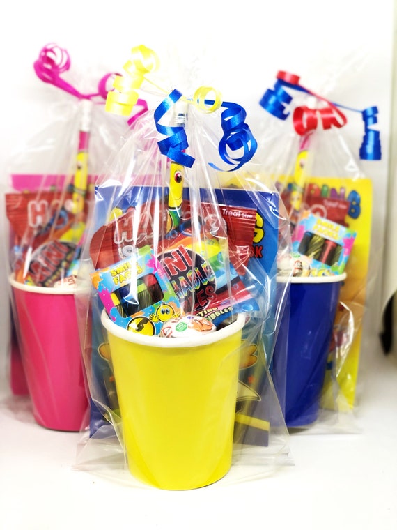 Unisex Rainbow Pre Filled Party Bags / Ready Made Party Bags