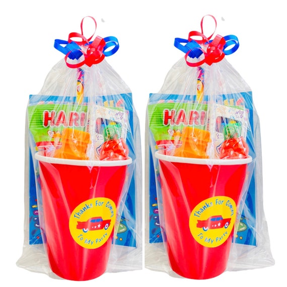 Children s Pre Filled Party Bags Car Theme Birthday Ready Filled