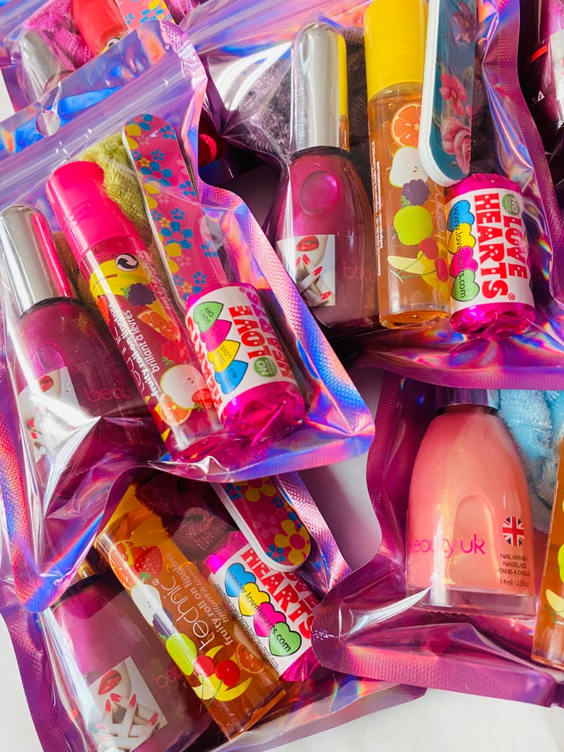 Girls Prefilled Party Bags/teenage Girls Party Bag Favours Etsy UK