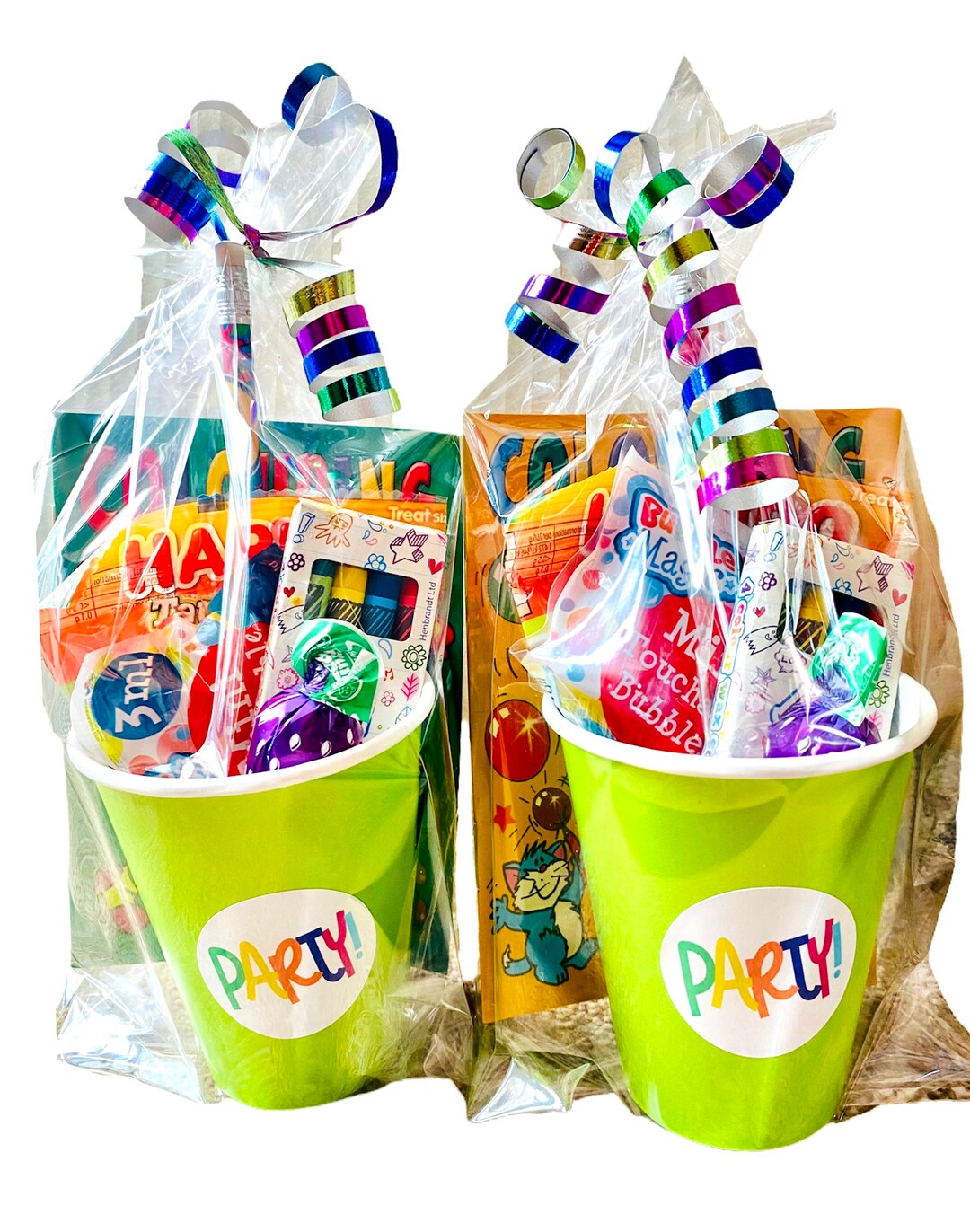 Kids Filled Party Bags Wedding Packs Childrens Ready Made Party Bags Pre Filled Cups Kids Filled