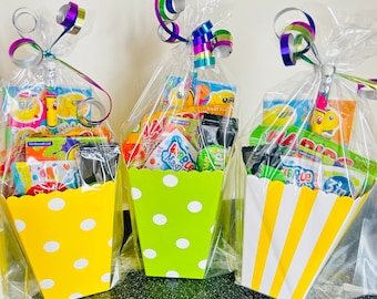 Bolsas de fiesta precargadas para niños: vasos de golosinas para niños y  niñas. -  México
