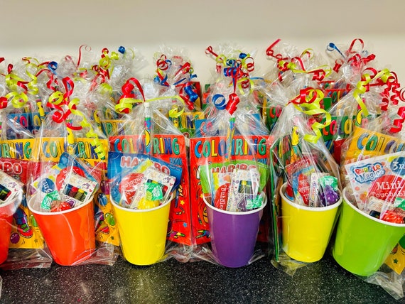 40 bolsas de dulces de cumpleaños, bolsas pequeñas de plástico para  recuerdos de fiesta para niños, bolsas de regalo para cumpleaños de niños,  lindas