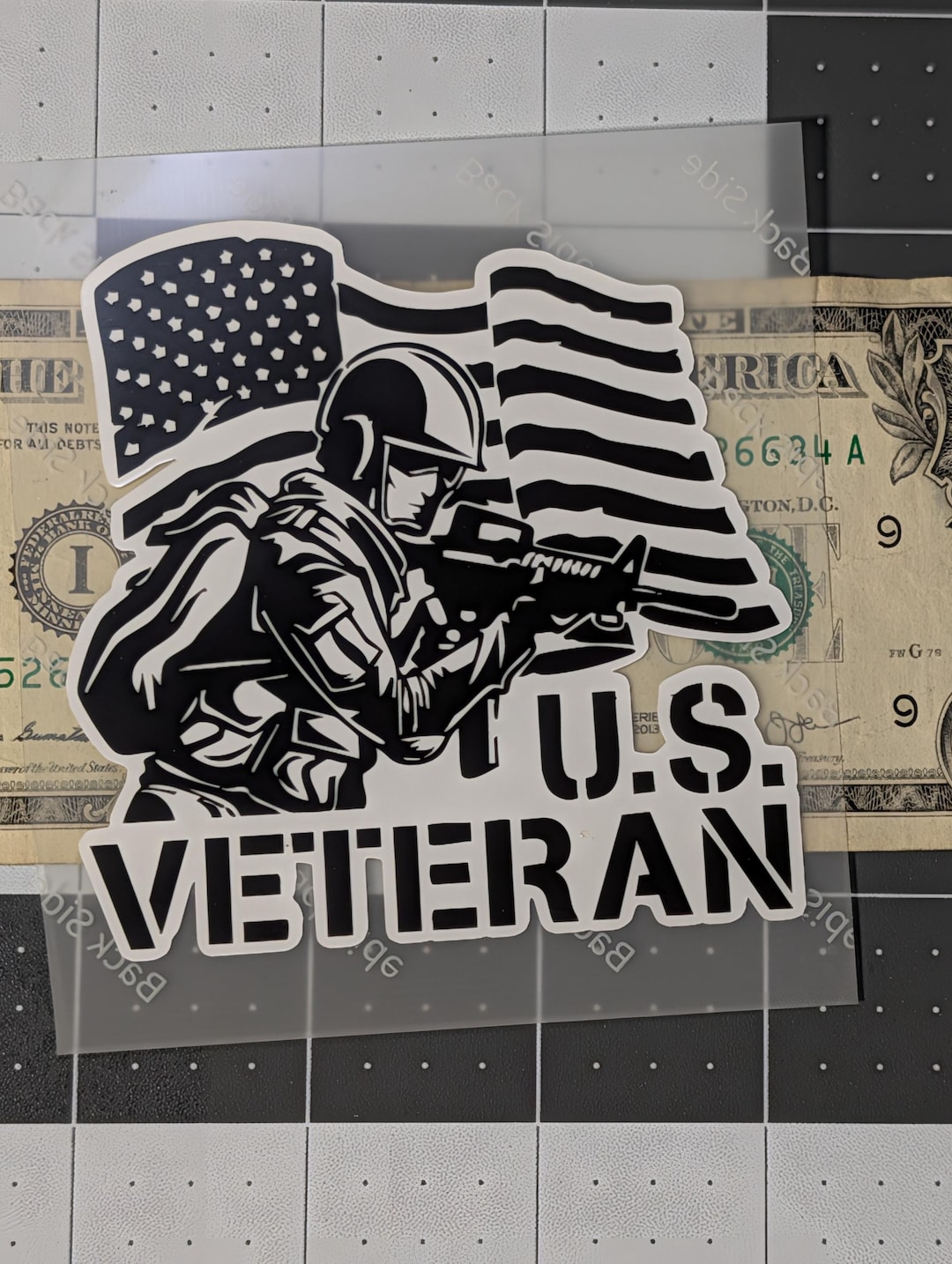 US Veteran Sticker - Stickers Waterproof Die-cut Laptop Gifts - Etsy