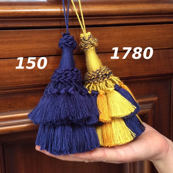 big tassel handmade in italy antique furniture curtain drapery vintage style home decor shabby varius color tuscany style