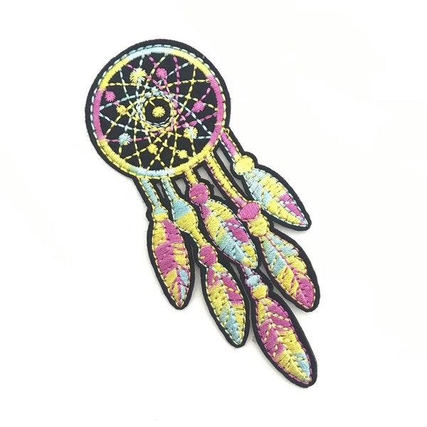 GYGYL - 48 toppe termoadesive ricamate, stile hippie, vintage, da