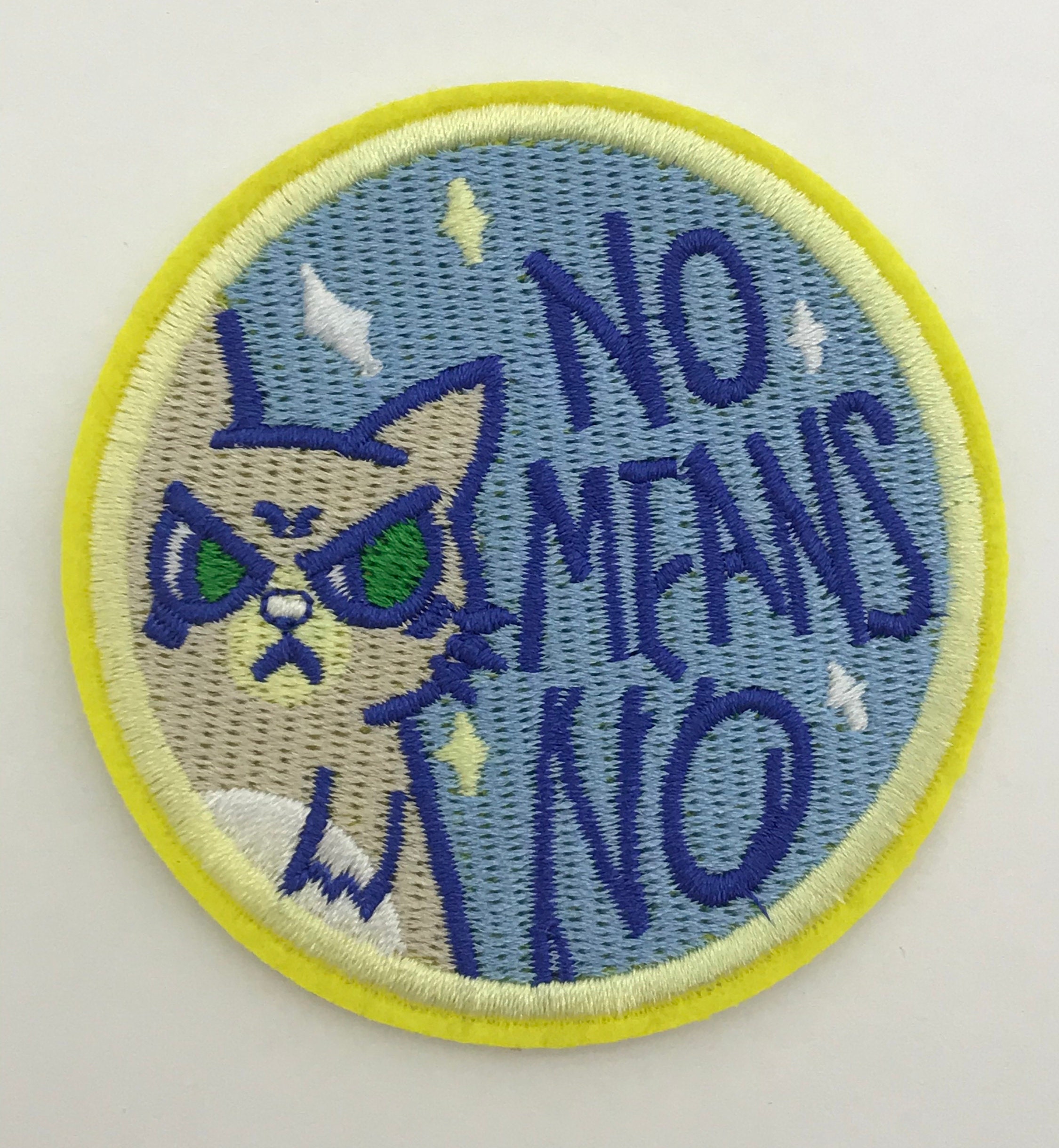 No Cat Sticker Mean Cat No