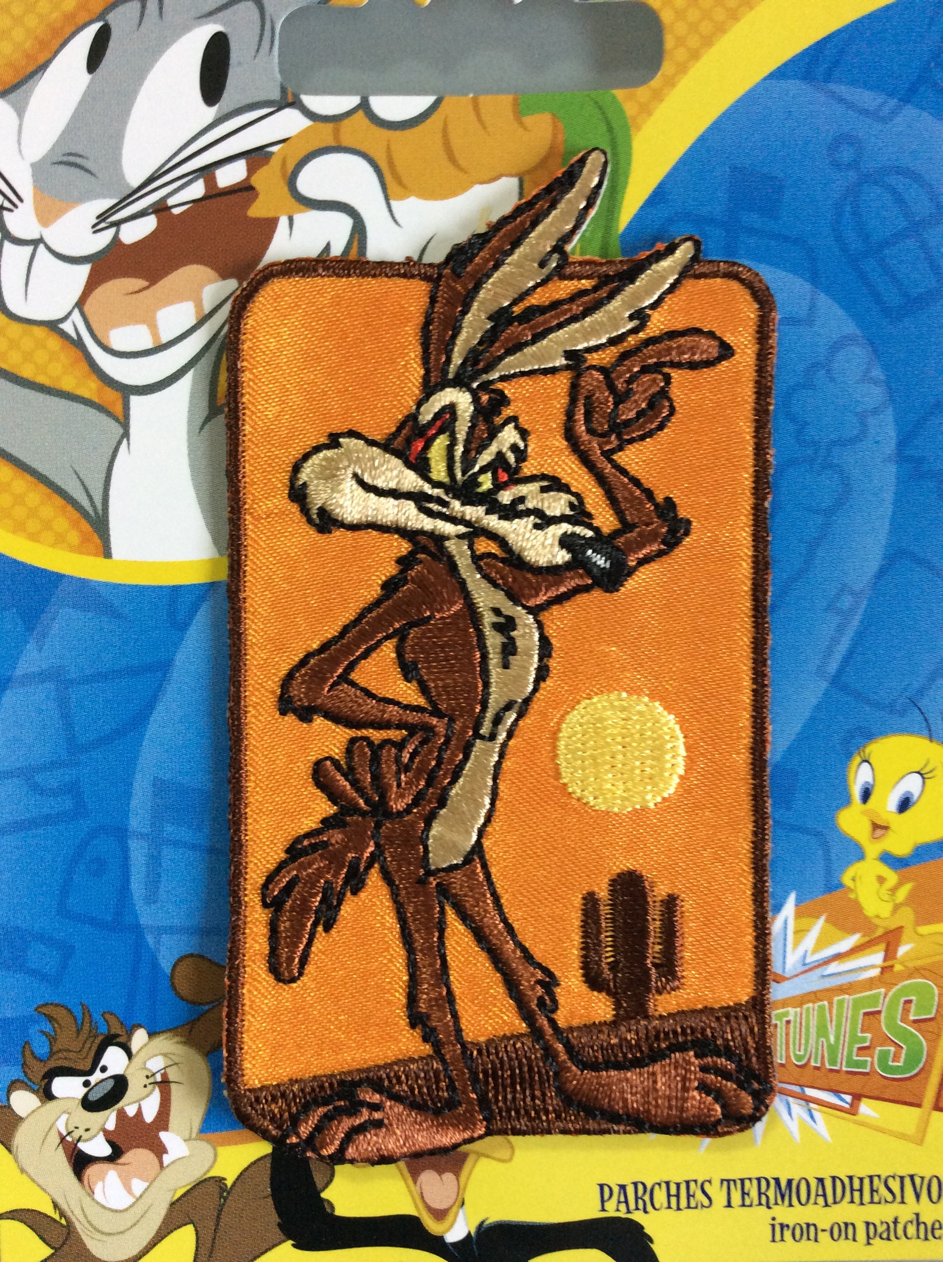 Tasmanian Devil~Embroidered Patch~3 1//8/" x 3/"~Looney Tunes~Iron or Sew