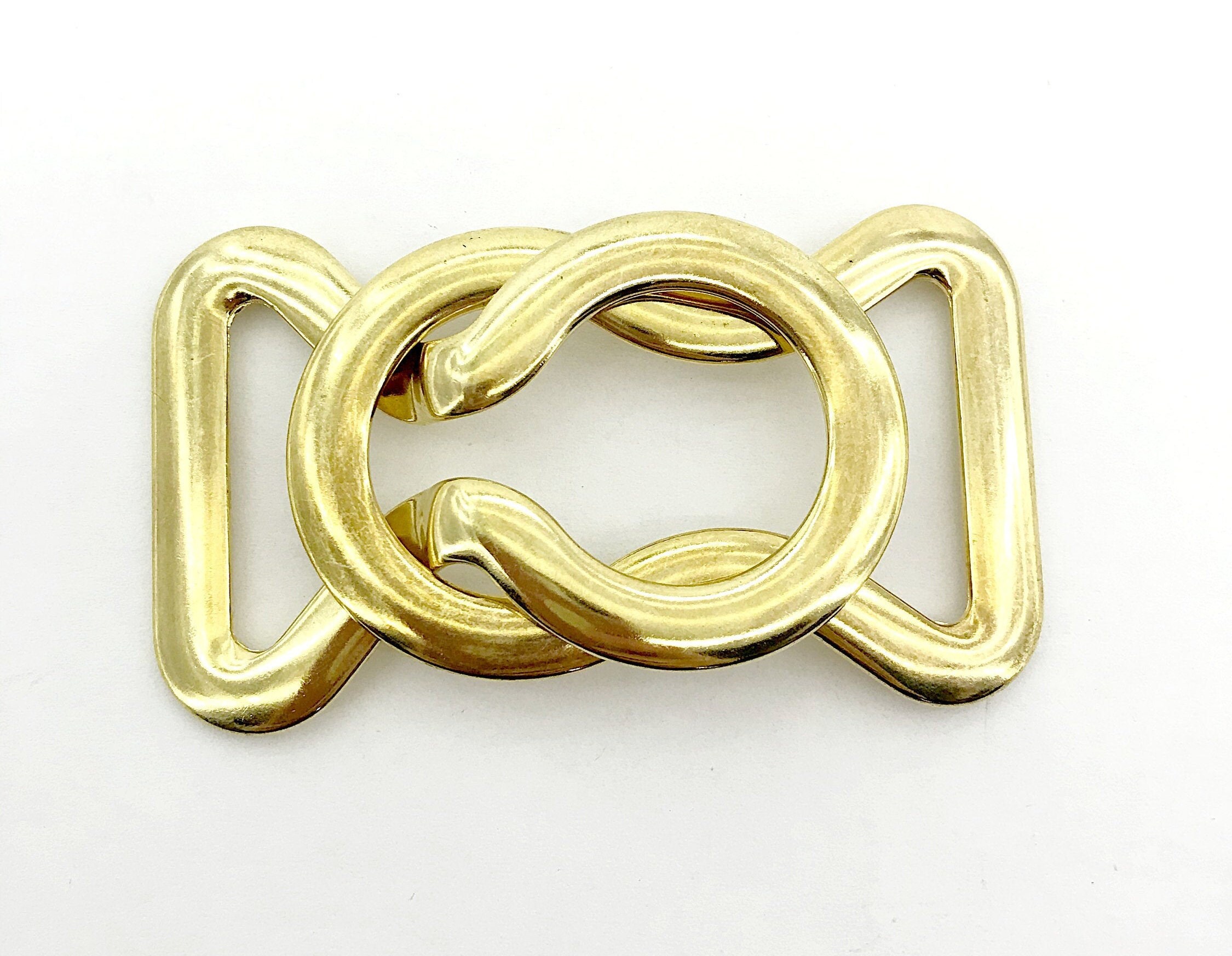 30 mm Burlington Belt Buckle in Gold Finish