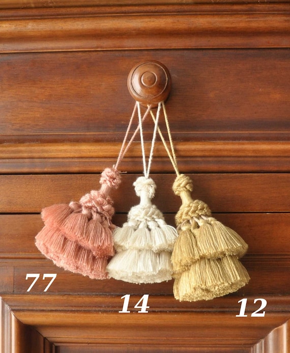 Nappa fiocco chiave tassel vintage decorazione mobili antichi