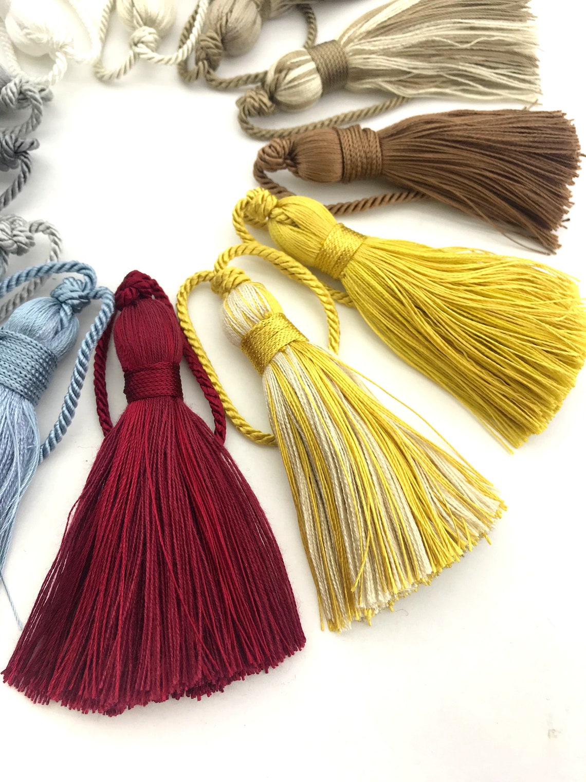 1 Key Tassel Decorative Handmade Made in Italy Antique Etsy