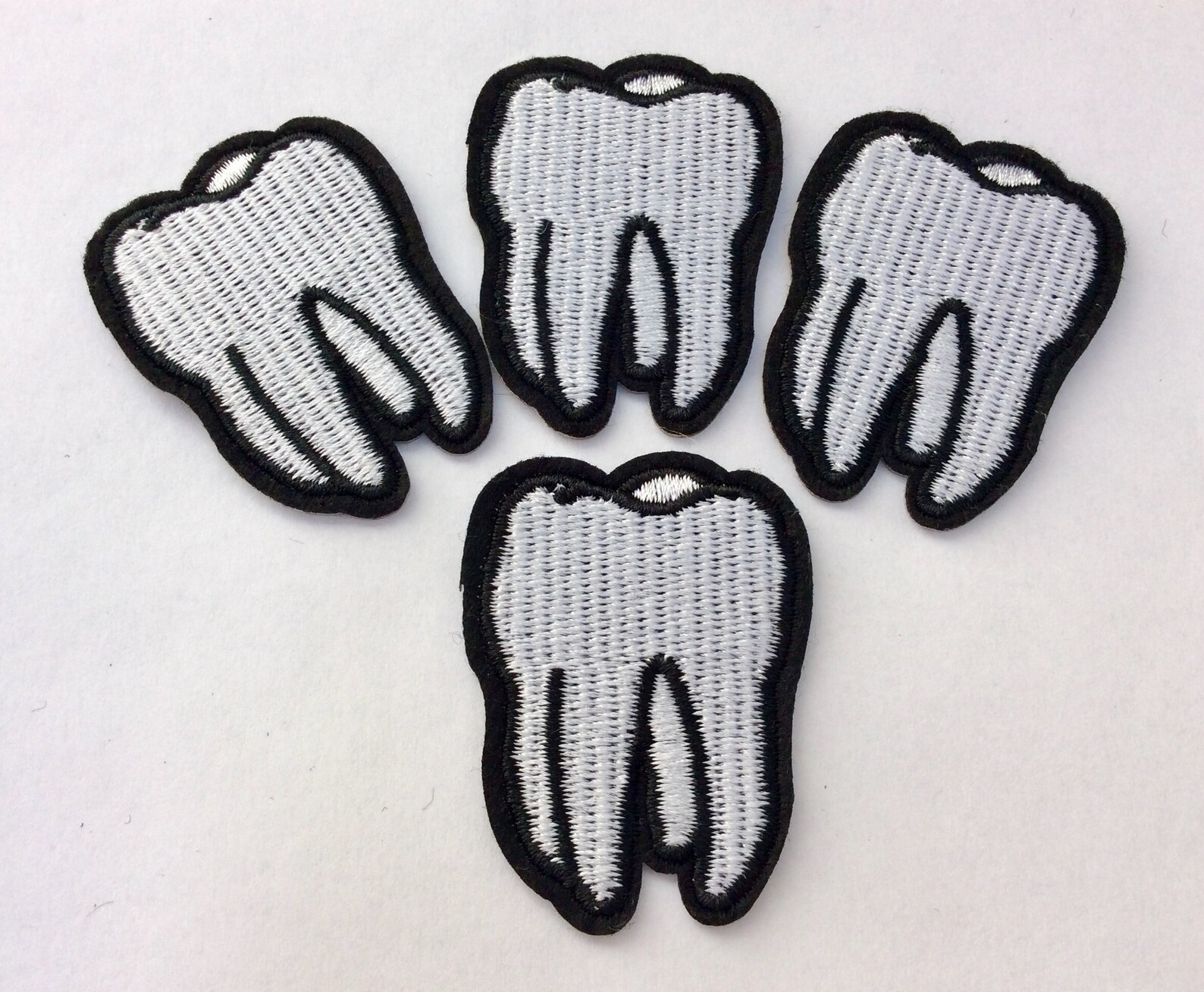 Tooth Ironpatch Teethcaries Dentist Embroidered Appique Etsy