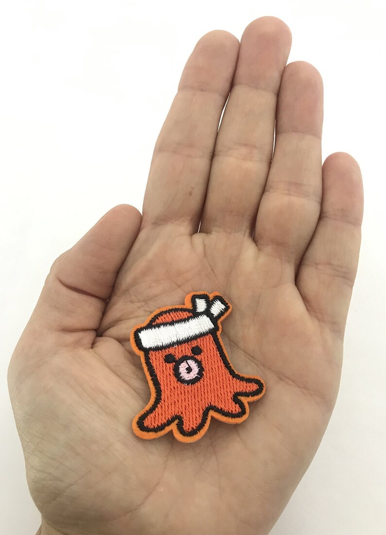 Iron on Food Sushi Patch Japanese patches Fish octopus Badge Etsy