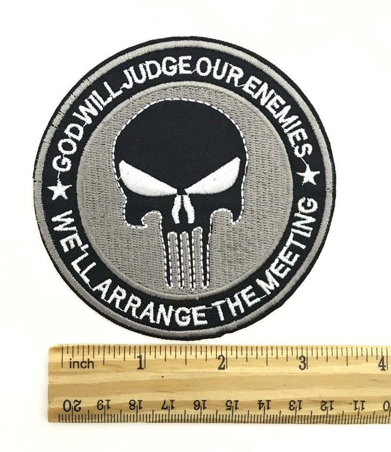 skeleton patches punk Skull black patch badge biker,diy embroidered,applique gift for kids..