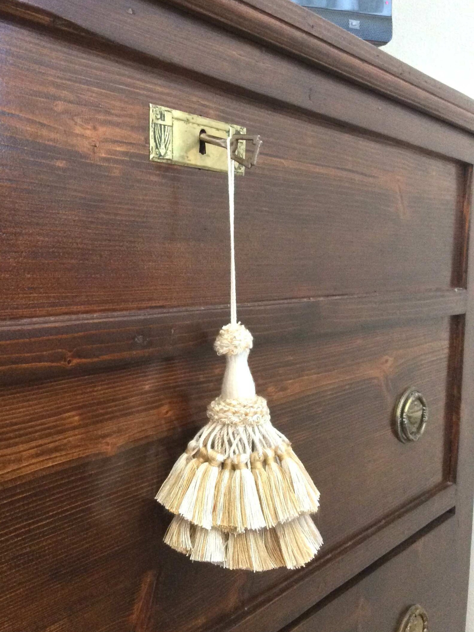 Nappa fiocco chiave tassel vintage decorazione mobili antichi